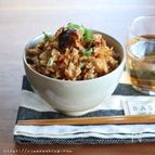 簡単なのにハマる！さば缶で☆さば味噌炊き込みご飯☆