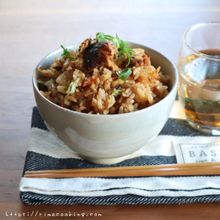 簡単なのにハマる！さば缶で☆さば味噌炊き込みご飯☆