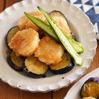 【我が家の定番】冷やしても美味！なすとホタテのぽん酢つゆ浸し