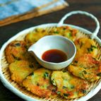 しらすねぎ豆腐チヂミ・もちっと美味しい！