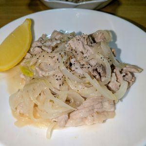 joe sanの作ってみた!投稿(【豚こまと玉ねぎのさっぱりレモンソテー】おつまみにも！)