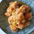 食欲そそる！カリカリ鶏のネギ油がけ