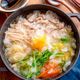 【お野菜たっぷり☆みぞれ豚しゃぶ鍋】簡単ヘルシーごまポンだれ