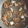 【れんこんと長芋のバター醤油焼き】サクッ！ホクッ！な食感の工程3