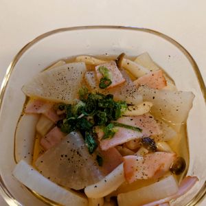 にゃんこさん🐱の作ってみた!投稿(【とろとろ大根とベーコンの洋風煮】子どもが喜ぶ♪)