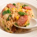 バター風味♪焼き肉のタレ炒飯【夏休みごはんにも】