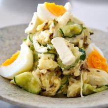 【やみつき！】旨味たっぷり塩昆布ポテサラ