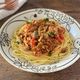 きのこたっぷり！【ミートソースパスタ】