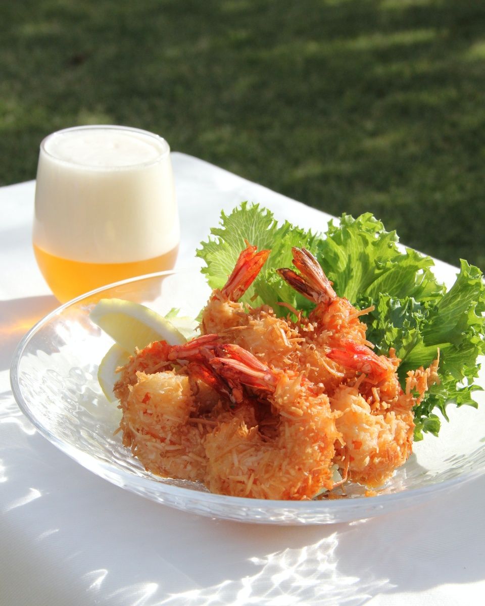 レッドタイのココナッツカレーシュリンプのレシピ