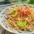 【もやし焼きそば】もやしで焼きそば風野菜炒め！
