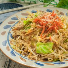 【もやし焼きそば】もやしで焼きそば風野菜炒め！