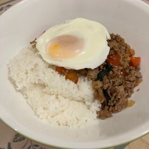 ゆうあの作ってみた!投稿(本格タイ料理☆ガパオライス)