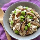甘辛しいたけと豆腐のお惣菜【作り置き】