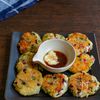 たこと豆腐のもちもち焼きの工程6