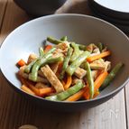 冷めてもおいしい【さやいんげんと揚げの煮物】お弁当に♪