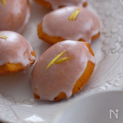 ホットケーキミックスで♡ふんわり軽いレモンケーキ