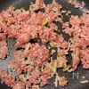 大葉香る♪豚ひき肉ときゅうりのしそ味噌炒めの工程3