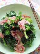 ブロッコリーペペロンチーノ