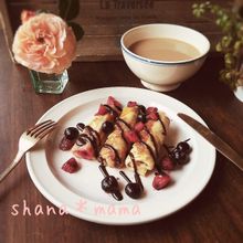休日の朝は優雅に♪フレンチトーストロール♪
