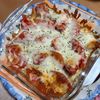 ゆっこの作ってみた!投稿(簡単!サバ缶とゆで卵とトマトのハニーマスタードマヨグラタン)