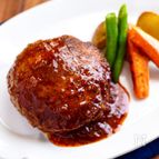 【肉汁たっぷりジューシーハンバーグ】簡単なのに本格派♬︎