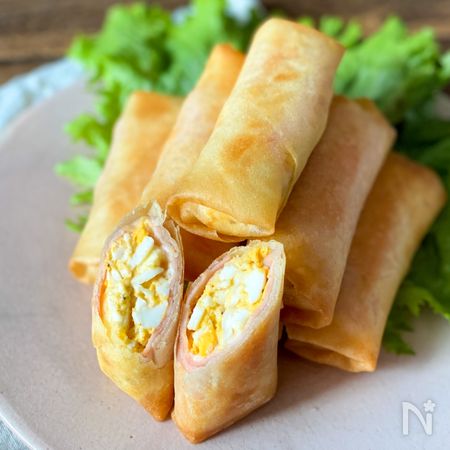 お弁当に是非 ハムと卵のクリームチーズめんたい春巻 By Emi レシピサイト Nadia ナディア プロの料理家のおいしいレシピ