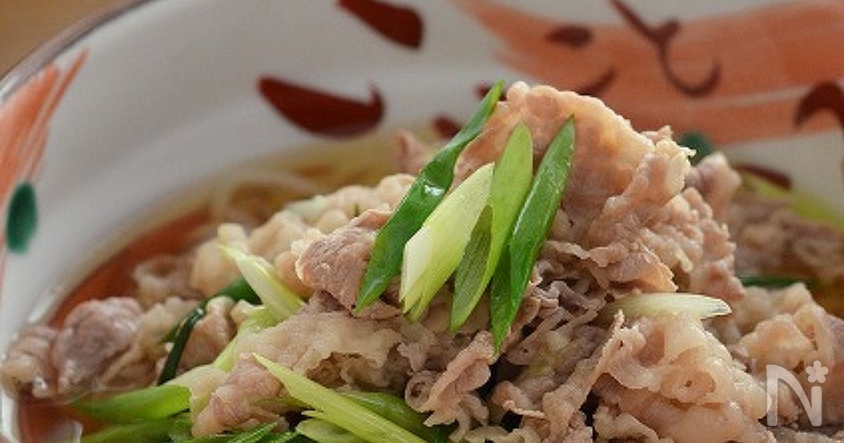冷凍うどんで旨い!関西風肉うどん
