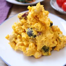 【素材の味を楽しむ】かぼちゃの豆サラダ