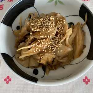 万福の作ってみた!投稿(レンジで簡単♩甘辛舞茸)