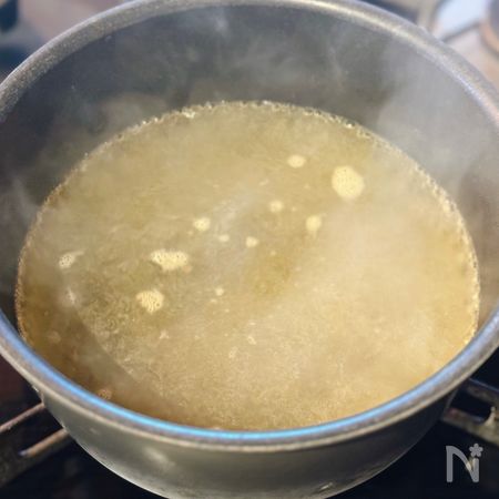 スープを作る