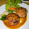 joe sanの作ってみた!投稿(甘辛醤油だれで♪牛ひき肉の蒸しバーグ)