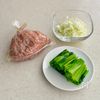 肉みそたっぷり豆乳担々うどんの工程1
