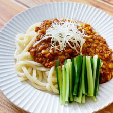 【簡単★甘辛ジャージャーうどん】高タンパク&栄養たっぷり!