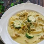 ＊鶏肉とズッキーニとエリンギのペンネ入りカレーシチュー＊