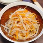 【もやしと人参のナムル】火を使わず5分！万能すぎる節約副菜♪