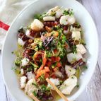 タコのカルパッチョ《レモン＆わさび醤油》