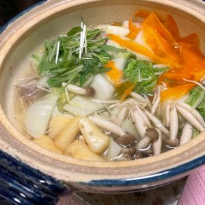 みっさキッチンの作ってみた!投稿(10分で♪『ヘルシー鶏塩鍋』スープまで飲み干す♪)
