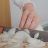 重ね煮でワンパン『クリームパスタ』の工程1