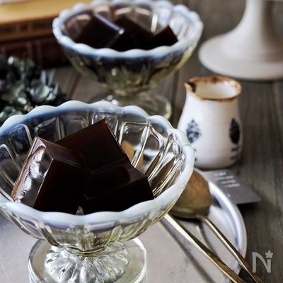 超簡単!究極のダイエットスイーツ【デカフェコーヒー寒天】