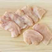 鶏むね肉のそぎ切り
