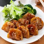 『肉巻きれんこんの照り焼き』オイスターが隠し味☆子供も喜ぶ♪