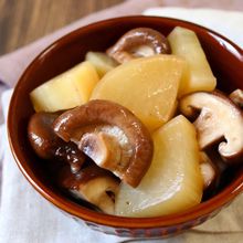 レンジで10分！【大根としいたけの煮物】簡単副菜♩