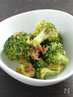 ブロッコリーのおかか和え【食材ひとつでおかずシリーズ】