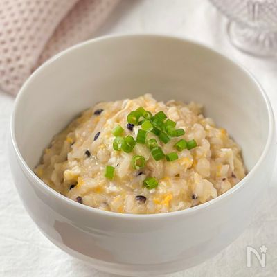 疲れた体に染み渡る✨5分で作れる【たまご雑炊】