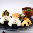 簡単♡かわいい♡おにぎり玉子焼き♡