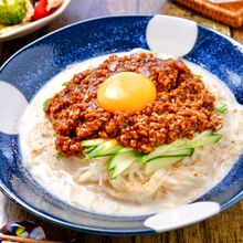 【ジャージャー麺風豆乳そうめん】夏のアレンジそうめん☆