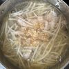 【ピリうま♡もやしとコーンの中華風味噌スープ】男子満足♪の工程2