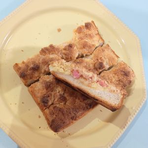 milkの作ってみた!投稿(メロンパン風♪スティックトースト)