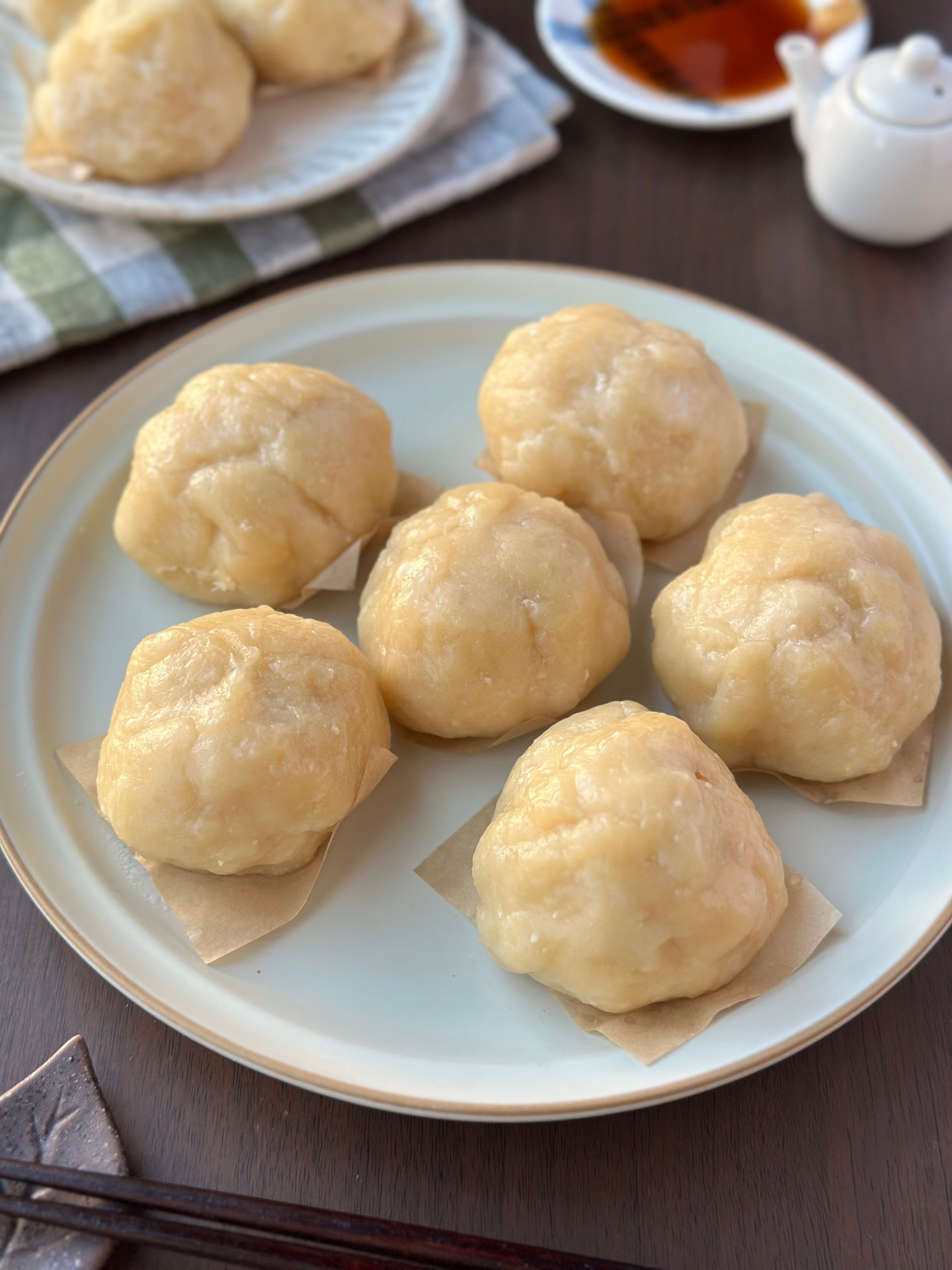 鶏むね肉と冷凍豆腐のコロコロ肉まん】節約/かさまし | レシピサイトNadia