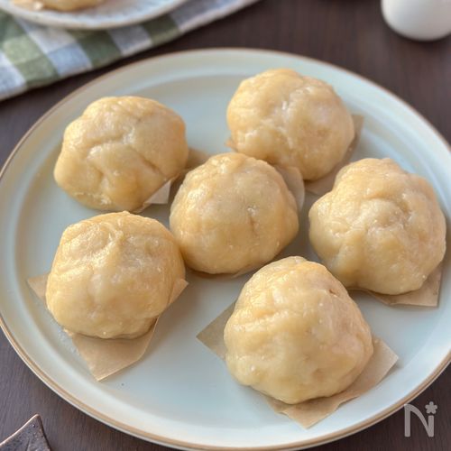 【鶏むね肉と冷凍豆腐のコロコロ肉まん】節約/かさまし
